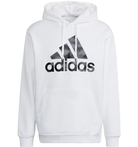 Adidas 3-Streifen Kapuzen-Sweatshirt Weiß HL6932
