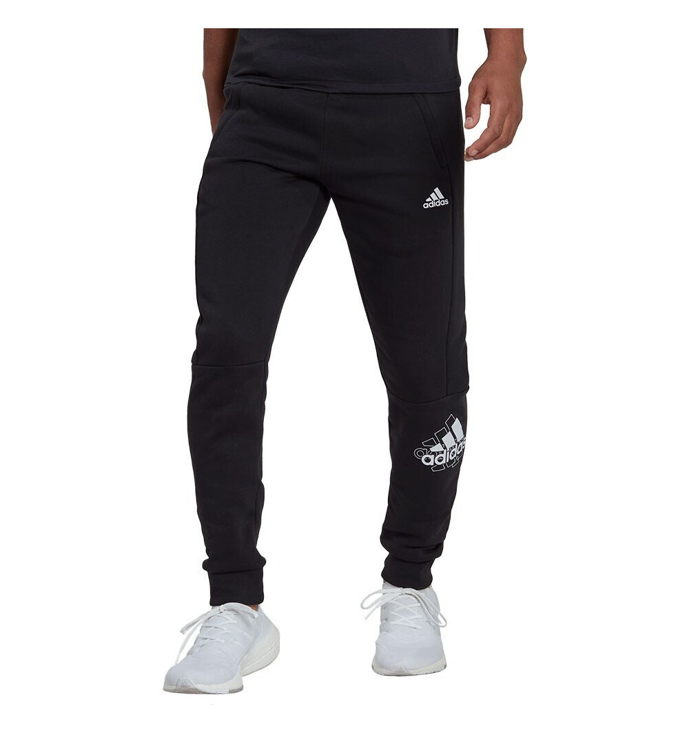 Pantalón Adidas Largo en Algodón en Negro HN9063