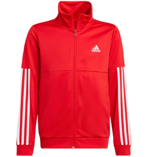 Tracksuit Adidas Boy Team 3 Stripes Red HU1548