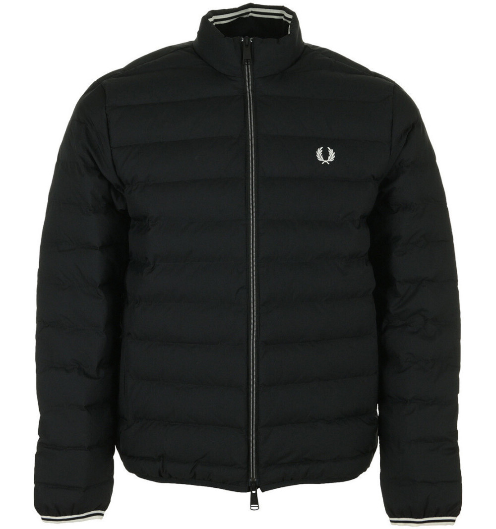 Giacca isolata Fred Perry J4564 nera