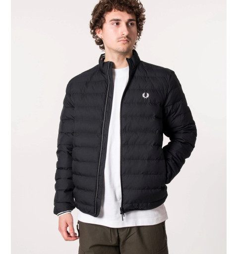 Chaqueta Fred Perry J4564 Insulated Negra