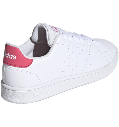 Adidas Fille Advantage Chaussure Blanche Rose EF0211